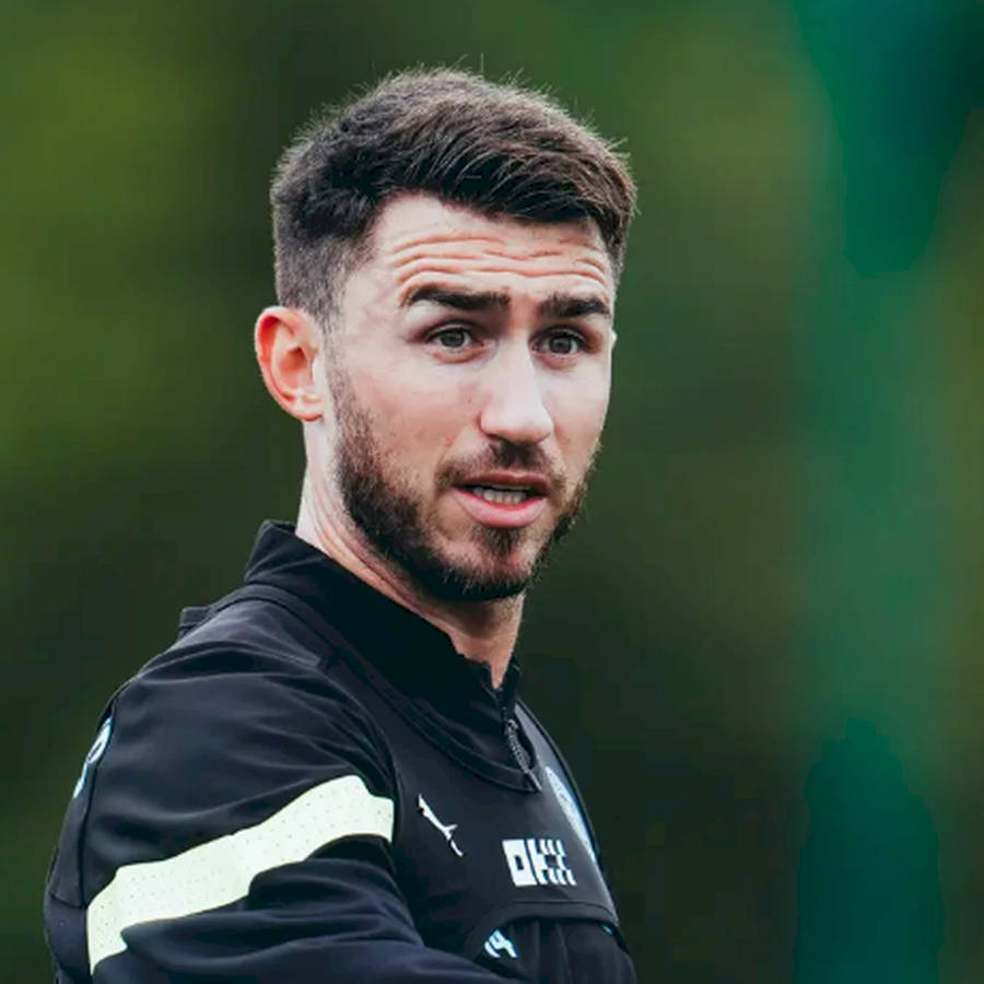 Aymeric Laporte Close Up Portrait Wallpaper