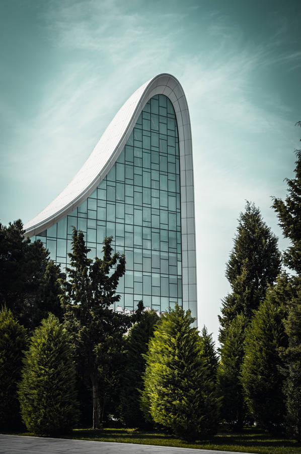 Azerbaijan Heydar Aliyev Centre Wallpaper