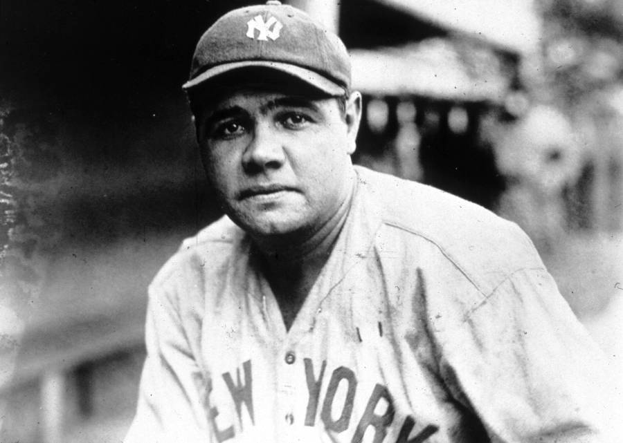 Babe Ruth Portrait Wallpaper