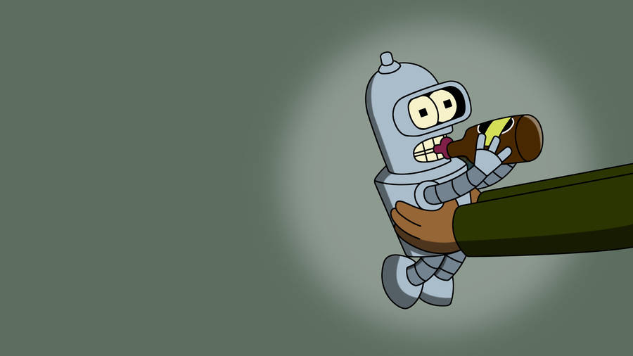 Baby Bender Futurama Wallpaper