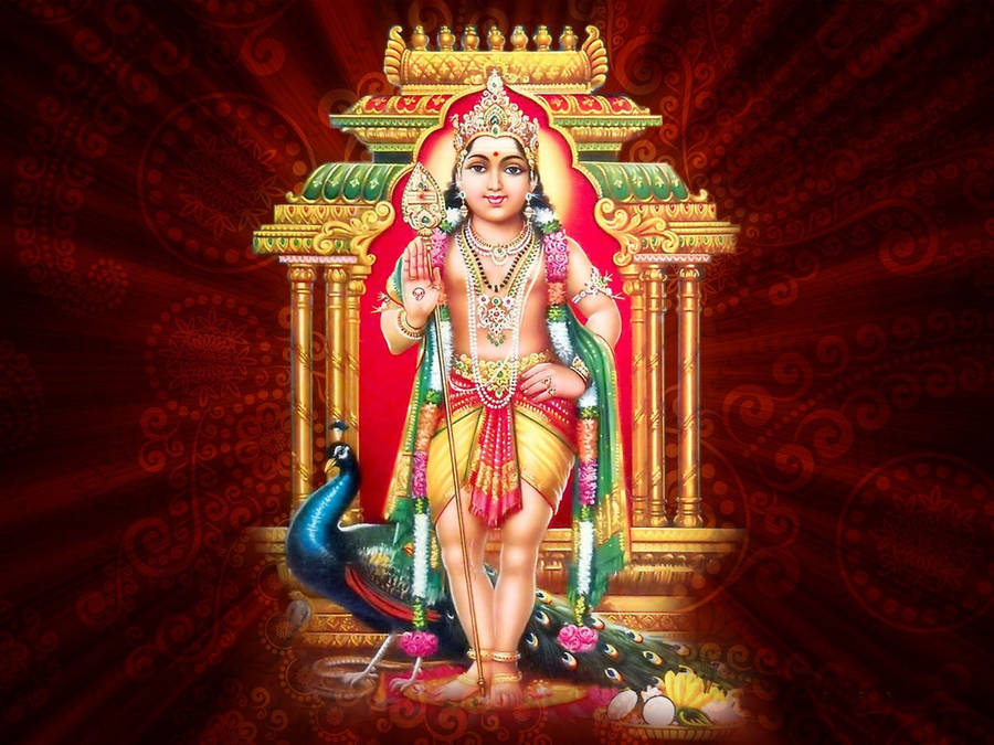 Baby Murugan Important Hindu God Wallpaper