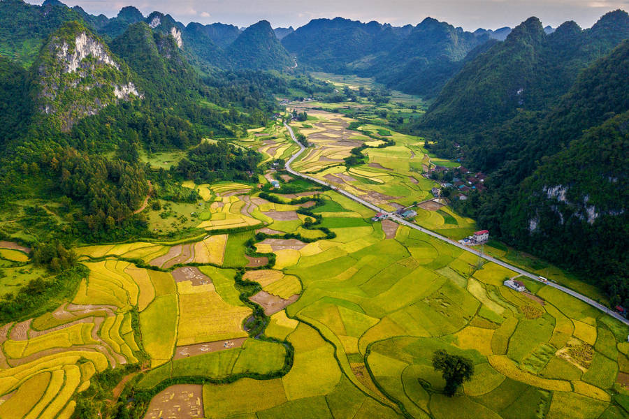 Bac Son Valley Vietnam Wallpaper WallpapersOK