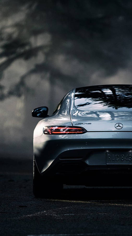 Back Of A Mercedes Benz Car Wallpaper