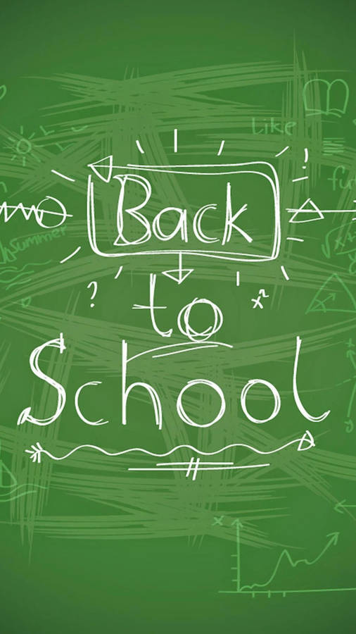 Back-to-school Hand-drawn Art Wallpaper