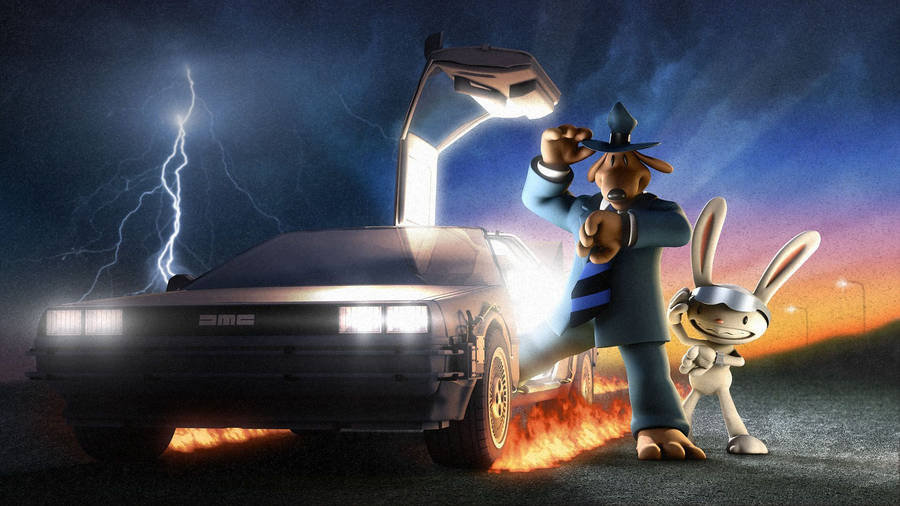 Back To The Future Sam And Max Wallpaper
