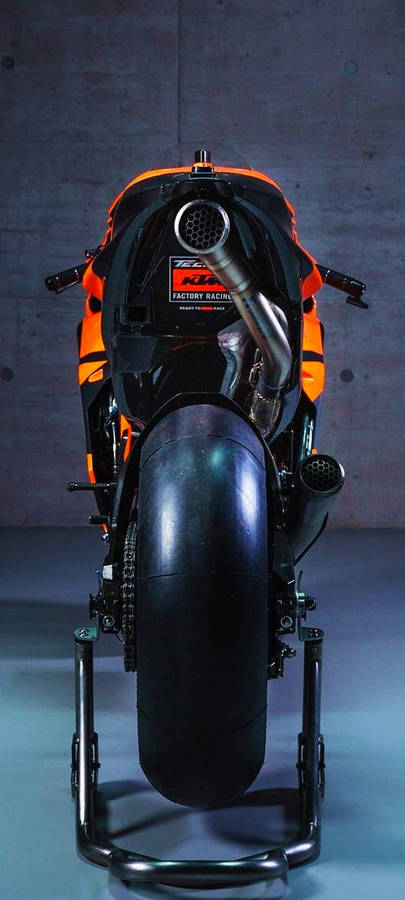 Back View Of Ktm Iphone Wallpaper