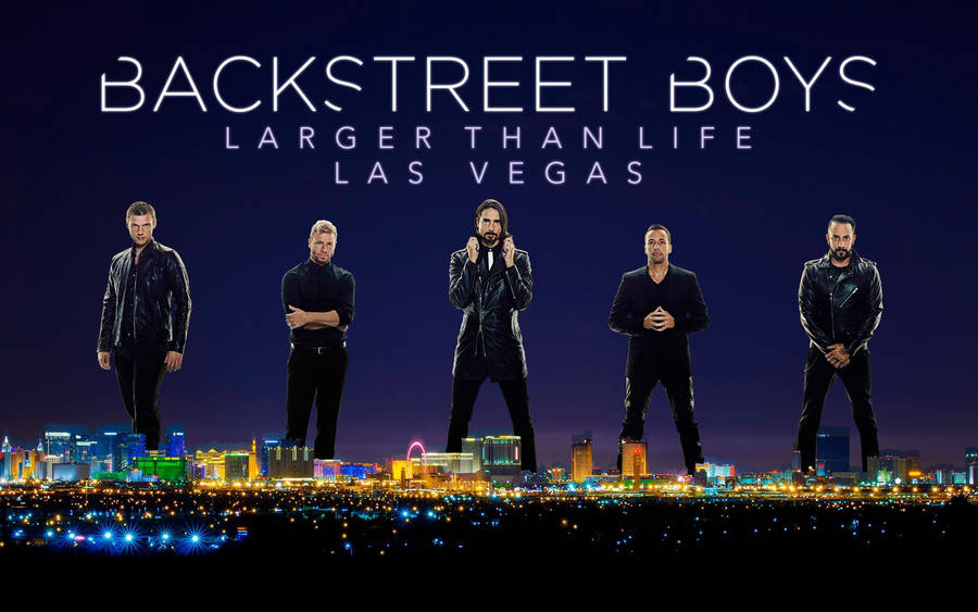 Backstreet Boys In Las Vegas Wallpaper