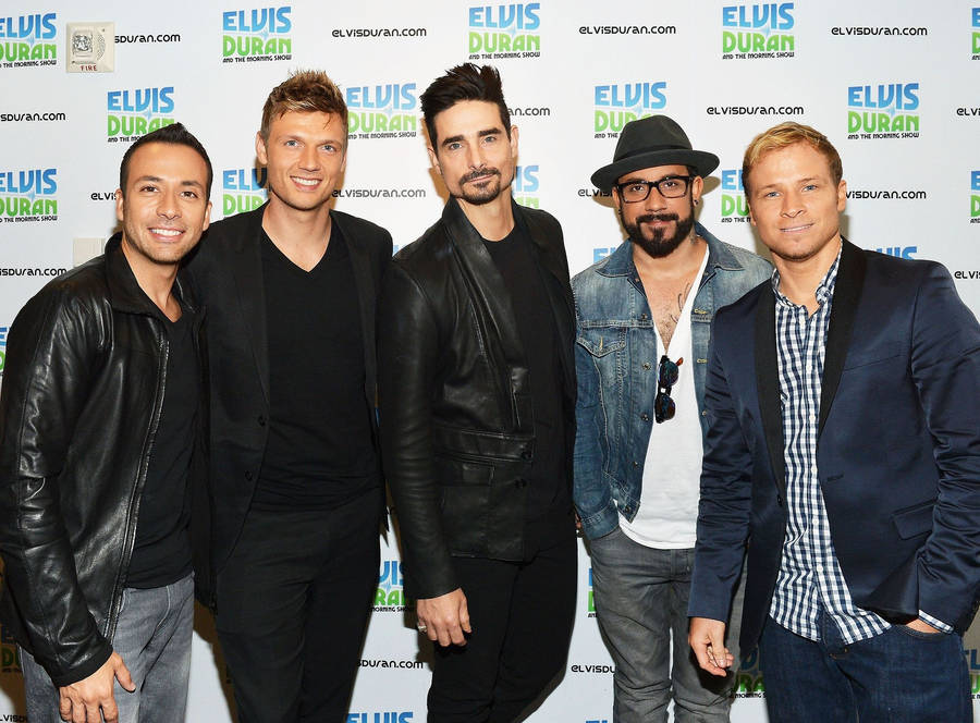 Backstreet Boys In Red Carpet Wallpaper