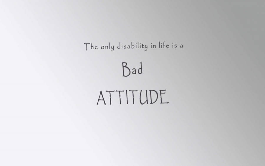 Bad Attitude 4k Wallpaper