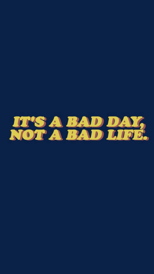 Bad Day Aesthetic Dark Blue Hd Wallpaper