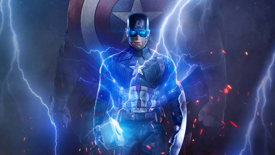 Badass Captain America Wallpaper