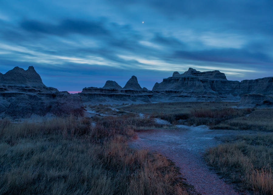 Badlands National Park Nature Scenery Wallpaper