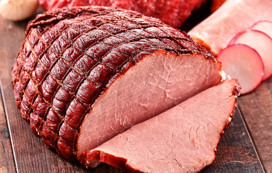 Baked Ham Wallpaper