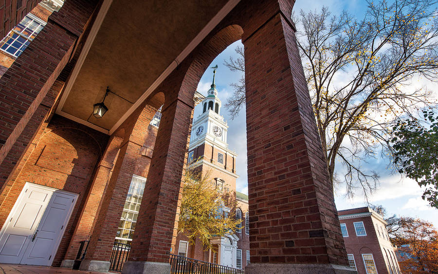 Baker-berry Library At Dartmouth College Wallpaper