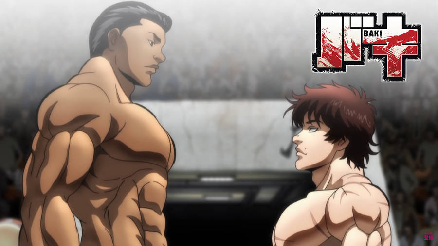 Baki Hanma And Alai Jr. Faceoff Wallpaper