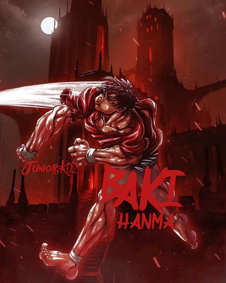 Baki Hanma Anime Poster Wallpaper