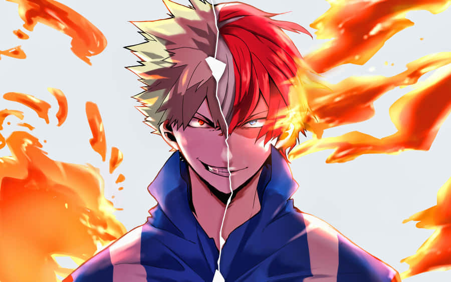 Bakugou Aesthetic 2880 X 1800 Wallpaper