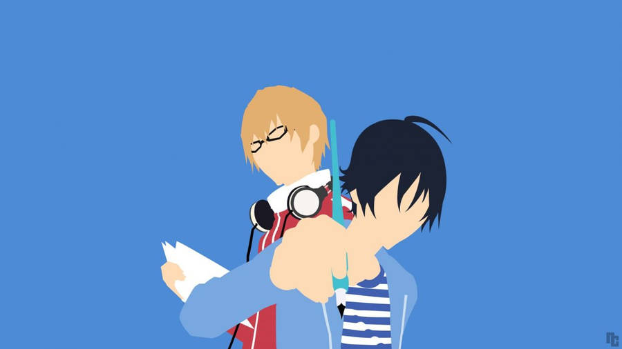 Bakuman Digitally Painted Art Wallpaper