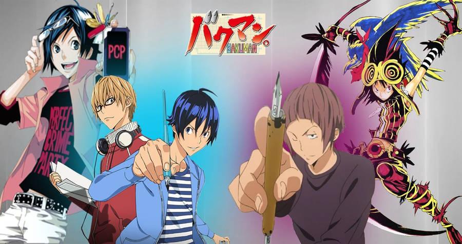 Bakuman With Crow Character Wallpaper