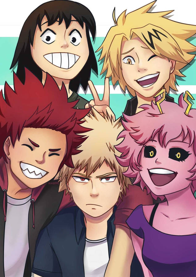 Bakusquad Group Selfie Wallpaper