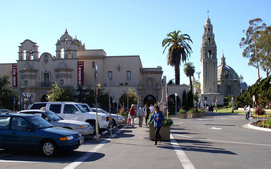 Balboa Park Carpark Wallpaper