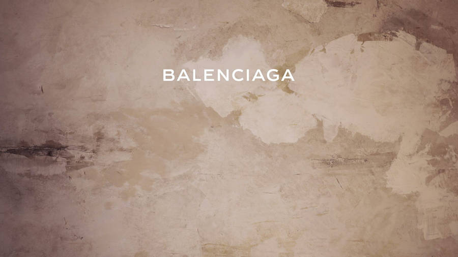 Balenciaga Beige Poster Wallpaper