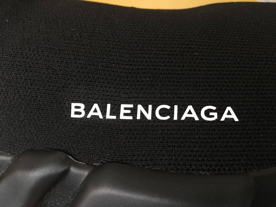 Balenciaga Black Mat Wallpaper