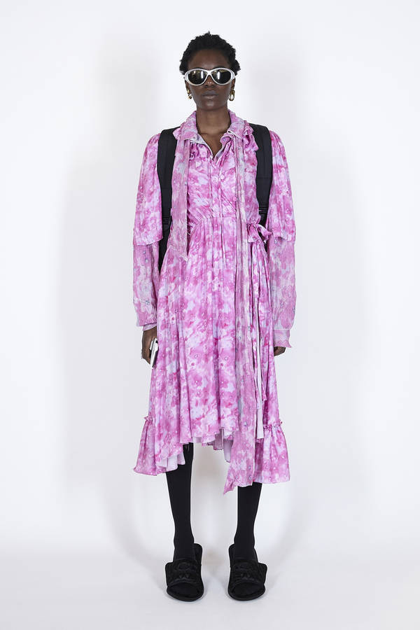 Balenciaga Tie Dye Dress Wallpaper