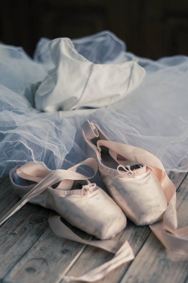 Ballet Dance Slippers Top Iphone Wallpaper