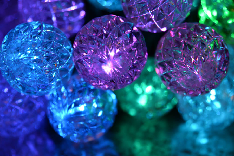 Balls, Glitter, Shapes Wallpaper