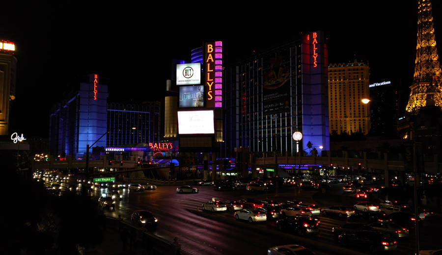 Bally’s Las Vegas Night Wallpaper