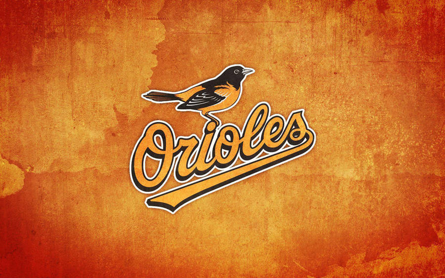 Baltimore Orioles Vintage Art Wallpaper