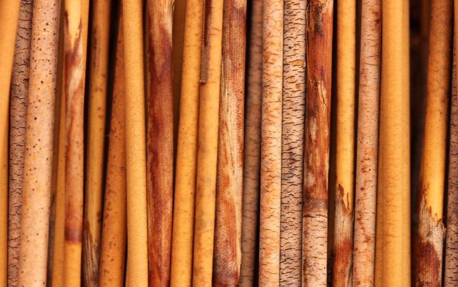 Bamboo Wood Texture Wallpaper