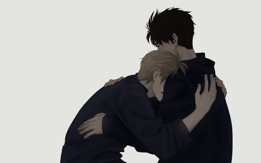 Banana Fish Sad Ash Eiji Wallpaper