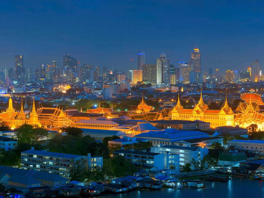 Bangkok's Royal Grand Palace Wallpaper