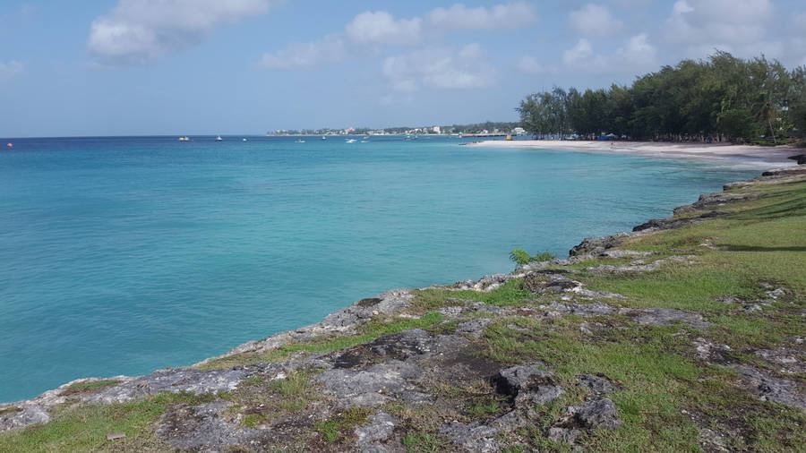 Barbados Island In Daylight Wallpaper