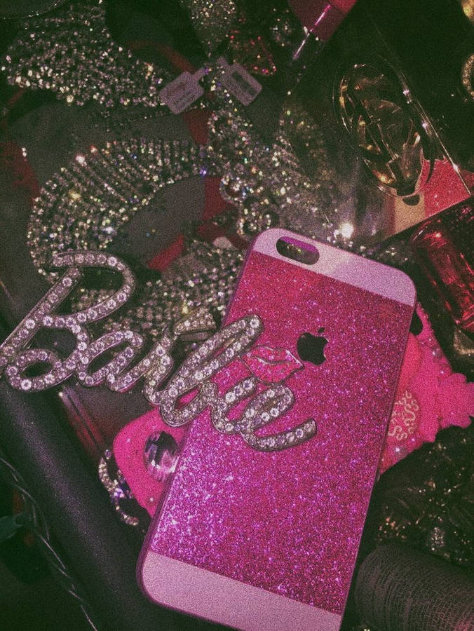 Barbie And Pink Case Pfp Aesthetic Background Wallpaper