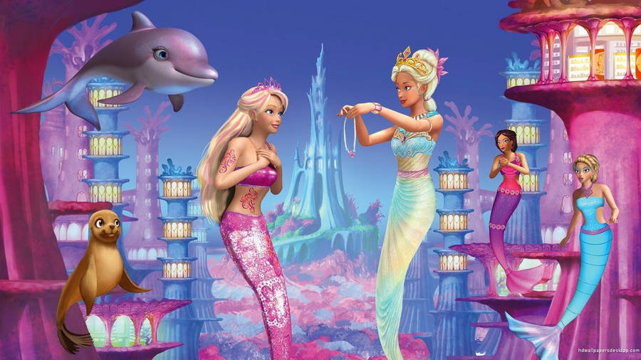 Barbie Princess Merliah In A Mermaid Tale Wallpaper WallpapersOK