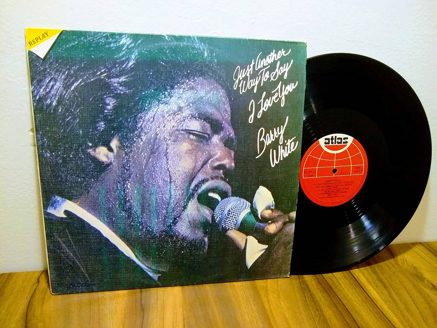 Barry White Vinyl Record Album Wallpaper