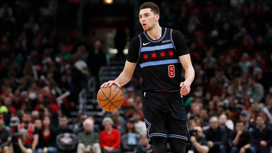 Basketball Player Zach Lavine Wallpaper