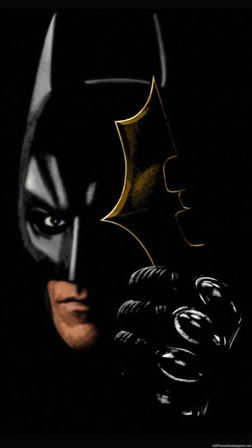 Batarang Batman Iphone Wallpaper
