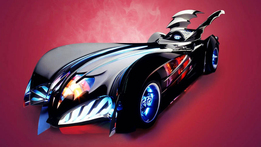 Batman And Robin Batmobile Wallpaper