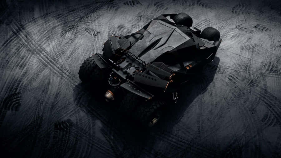 Batman Car Wheel Marks Wallpaper