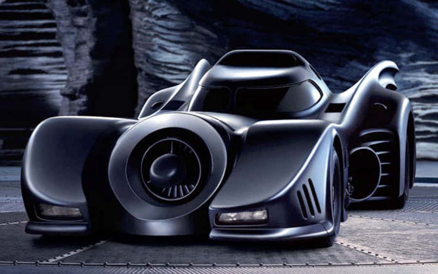 Batman Monster Car Black Shiny Wallpaper