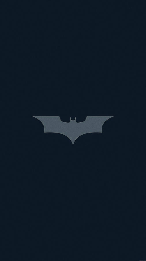 Batman Plain Logo Iphone X Wallpaper