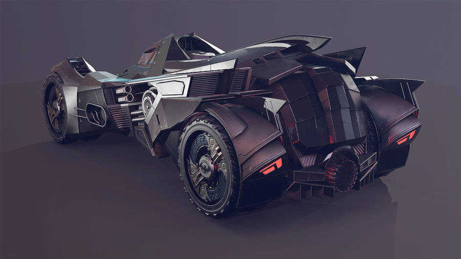 Batman's Batmobile In Batman Forever Wallpaper