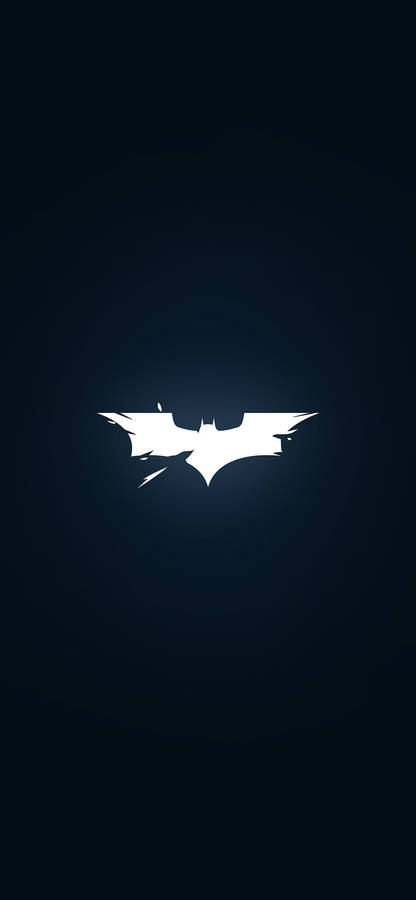 Batman Torn Logo Iphone X Wallpaper