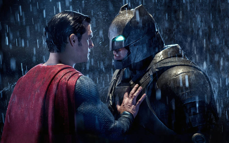 Batman V Superman Dawn Of Justice Superman Holding Back Batman Wallpaper