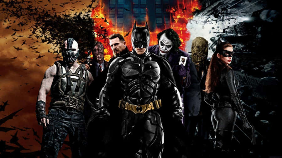 Batman Villains Dark Knight Hd Wallpaper