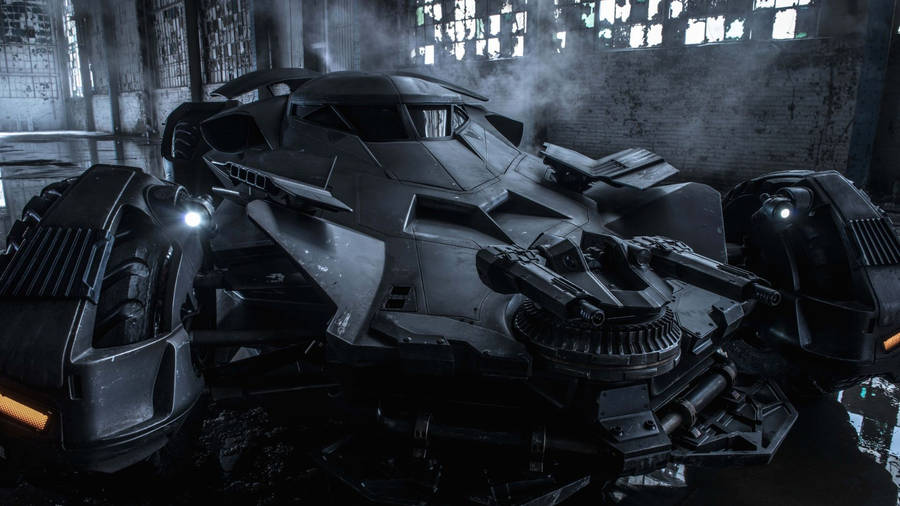 Batman Vs. Superman Batmobile Wallpaper